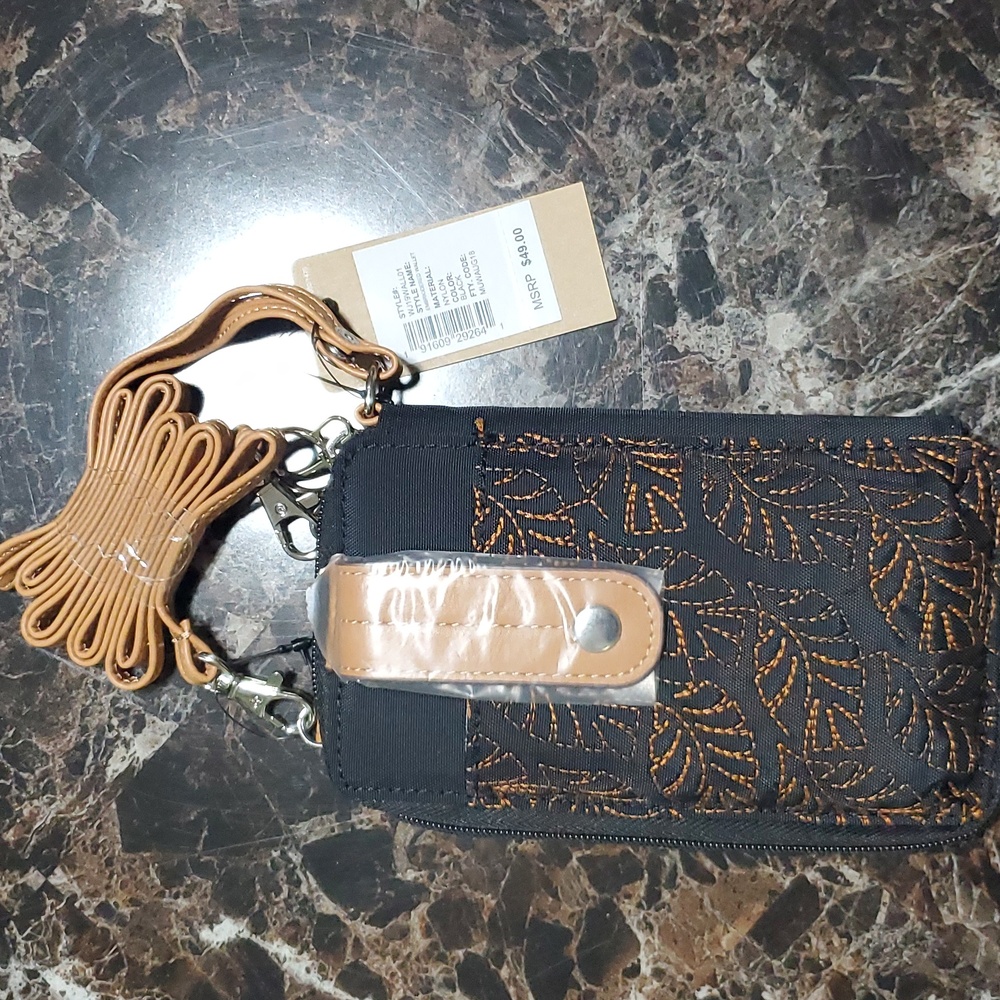 Ladies embroidered wallet
